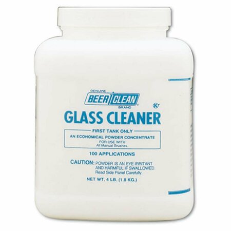 JOHNSONDIVERSEY Johnson Diversey DVO 4 lbs Beer Clean Unscented Powder Container Glass Cleaner JO472139